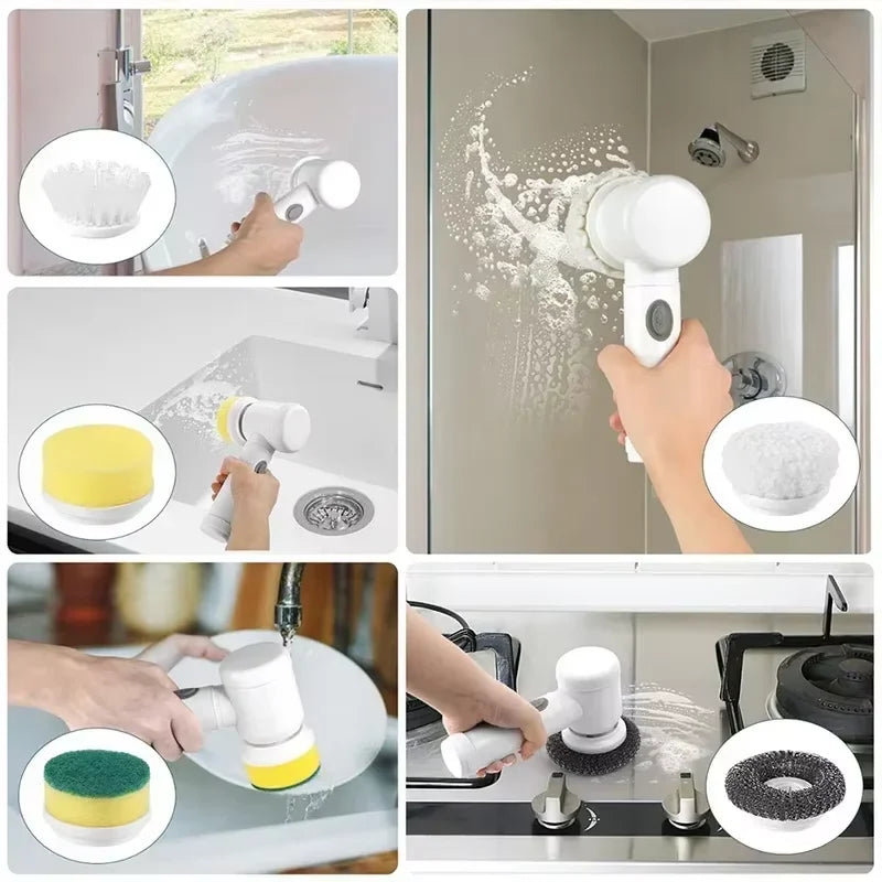 Flexora ScrubMax™ Wireless Electric Cleaning Brush