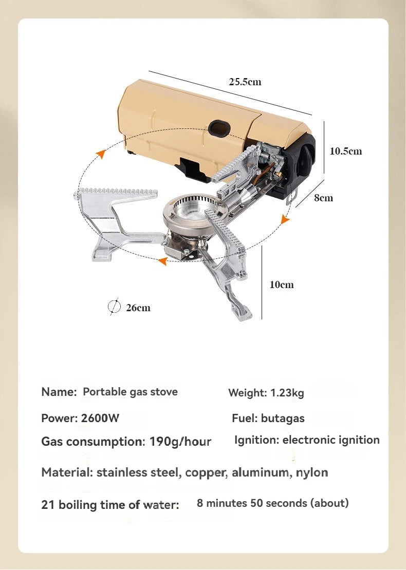 FlameLite boiling water outdoors — 2L in 9 minutes camping stove